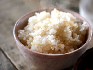 5日間のリセット期間終わり、今日から玄米が食べられる